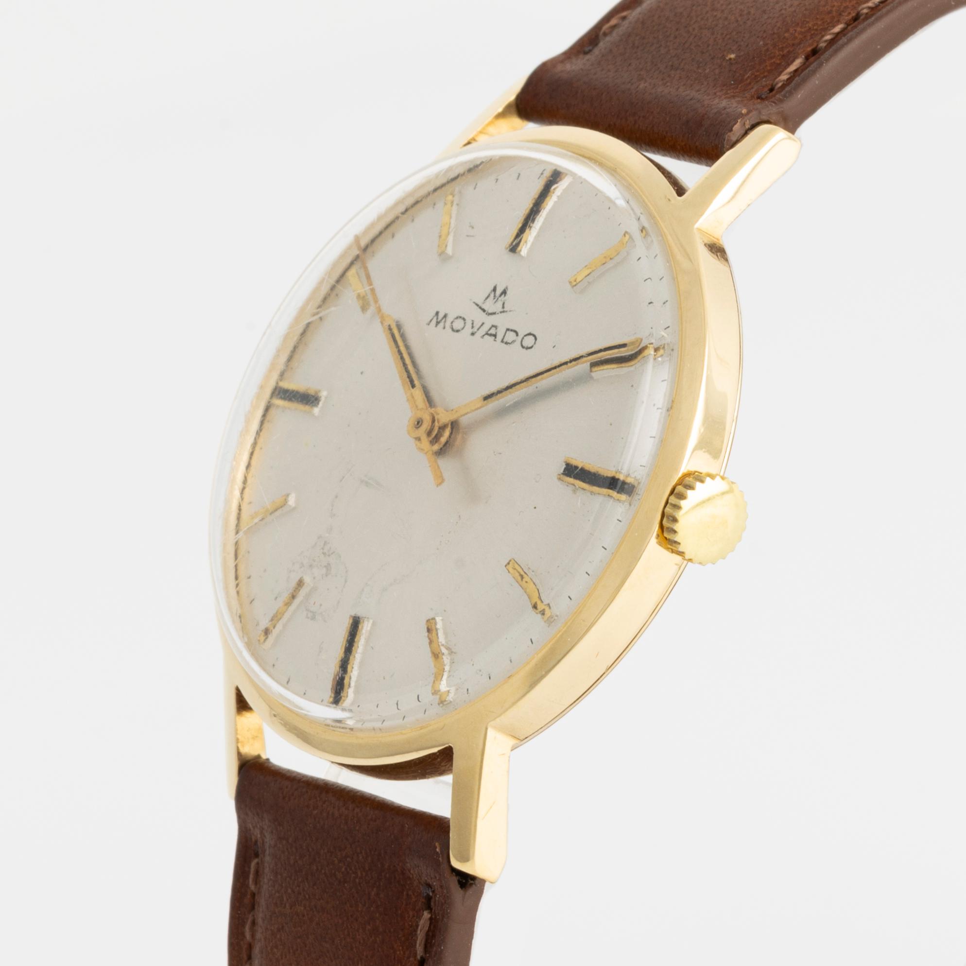 Movado, wristwatch, 34 mm.