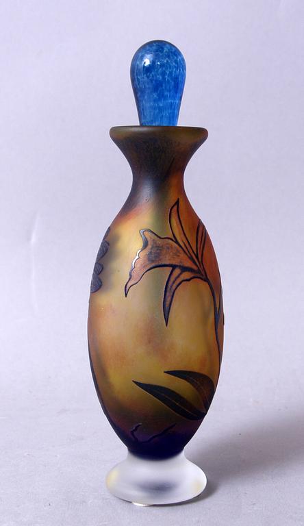 PARFYMFLACON, glas, Astrid Gate, sign 2007.