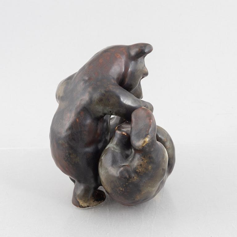 Karl Grössl, a stoneware figurine, Rörstrand, Sweden.