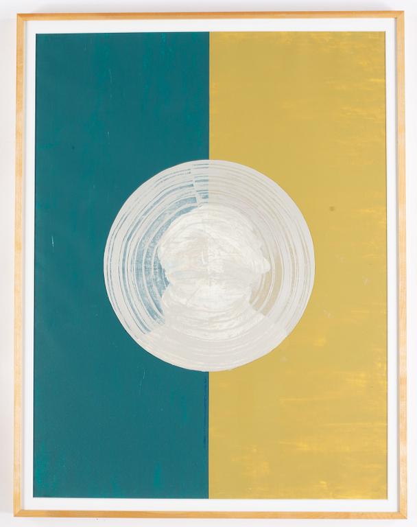 Sophie Tottie, oil and acrylic on paper.