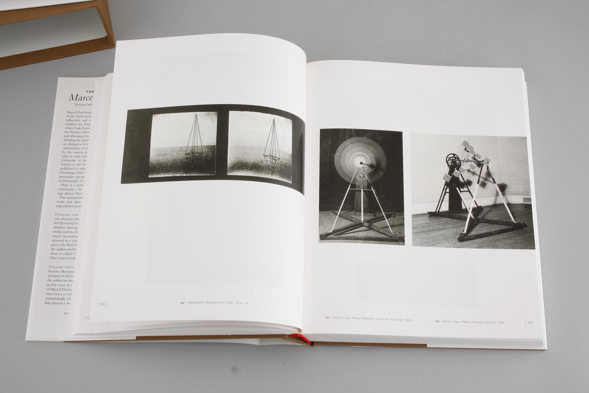 ARTURO SCHWARTZ, vol I, II "The complete works of Marcel Duchamp", expanded version, Thames and Hudson, London, 1997.