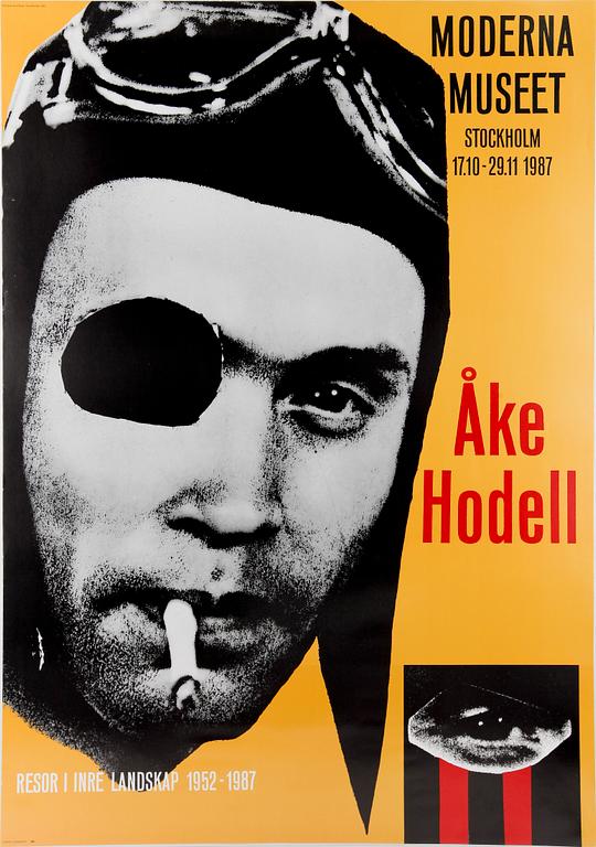 ÅKE HODELL, offset, 1987,