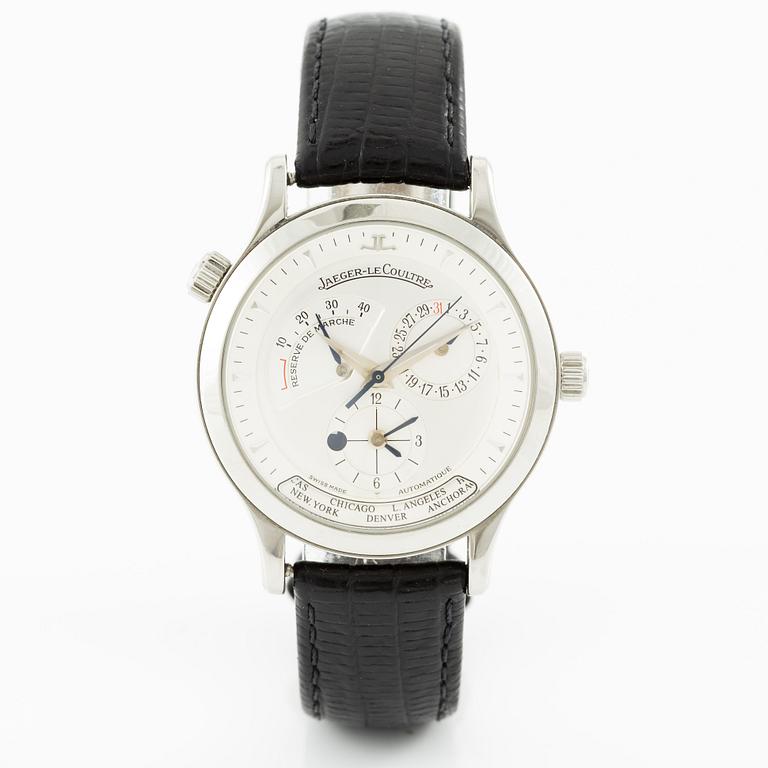 Jaeger-LeCoultre, Master Control Geographic, wristwatch, 38 mm.