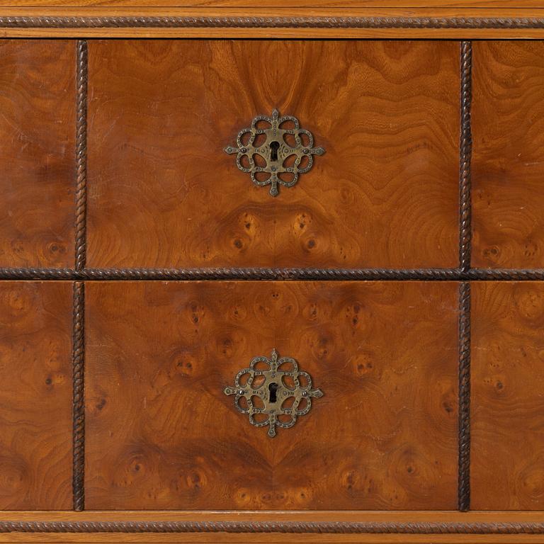 A Swedish Grace secretaire, Hilding Lundvall AB, Örebro, 1920s-40s.