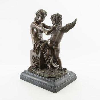 Okänd konstnär 1800/1900-tal, Venus och Cupid.