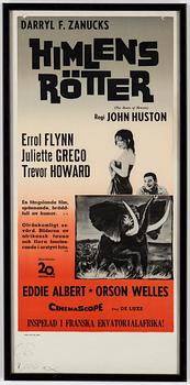 FILMAFFISCHER, 3 st, 1950-tal.