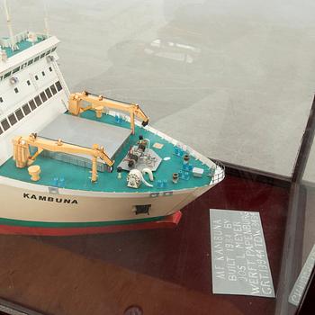 Model boat "MF Kambuna" 1984 Jos L Meyer.