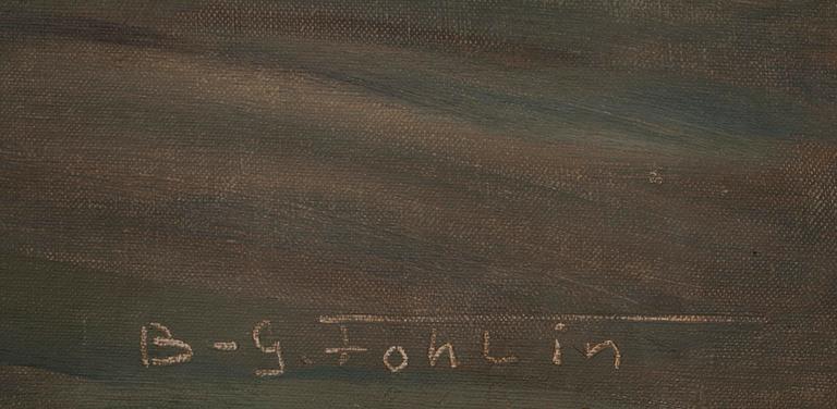 BROR GÖSTA FOHLIN (FINLAND), olja på duk, sign.