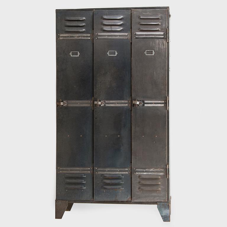 A metal industrial cabinet, first half of the 20th century.