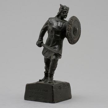 SKULPTUR, brons, Alice Nordin, H Bergman, 1900-talets första kvartal.
