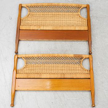 Josef Frank, a pair of bed heads, a smaller version of model 960, Svenskt Tenn.