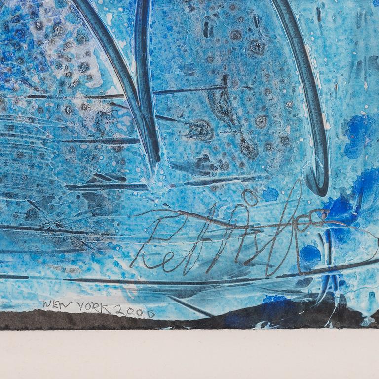 Peter Åström, " Blue- I wonder why my dog flies all the times".