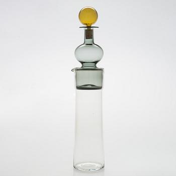 Kaj Franck, a decanter 'The Bells of Kremlin', signed K. Franck, Nuutajärvi, Notsjö -61.