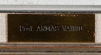 ARMAS VAINIO, olja på duk, signerad och daterad 1989.