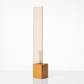 A contemporary wall lamp.