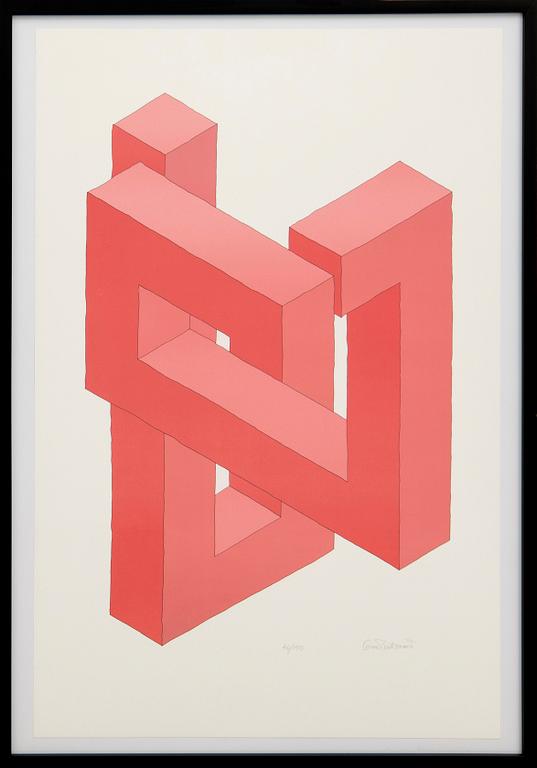 Oscar Reutersvärd, Impossible Figure.
