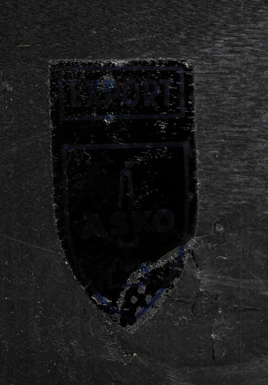 FÅTÖLJER, ett par, Asko  Finncenter. 1960-tal. Etikettmärkta.