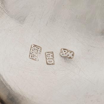 Kermakko, vientihopeaa, Cum Wo, Hongkong, 1860-1920.