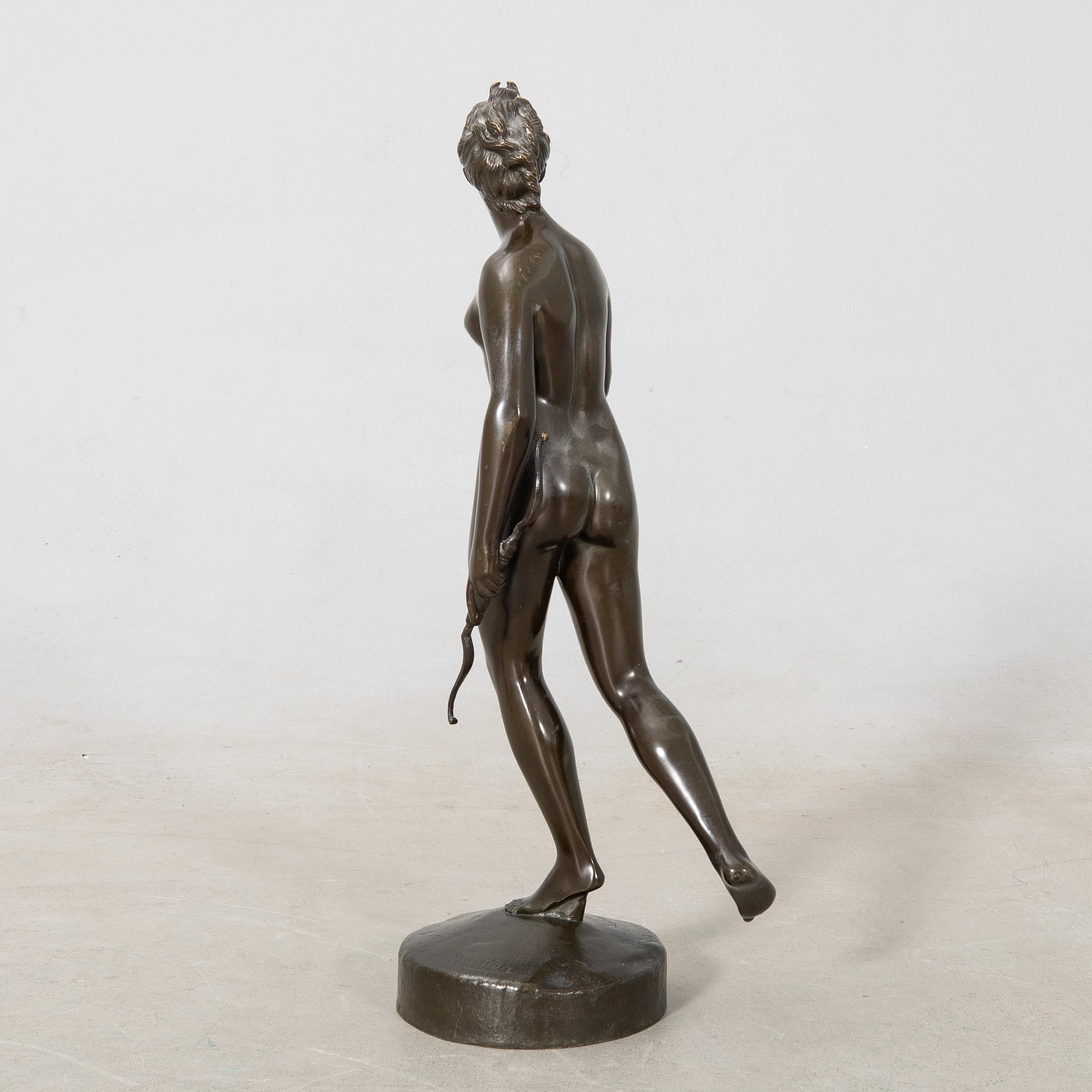 Jean-Antoine Houdon, efter skulptur "Diana jägaren".