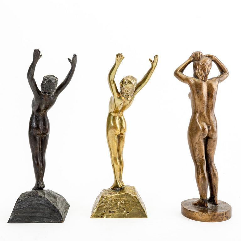 Figurines, 7 pcs, art deco.