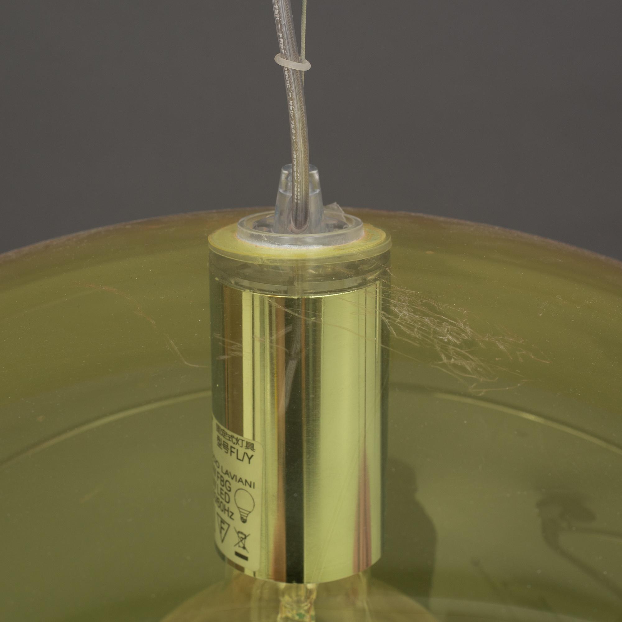 Ferruccio Laviani, ceiling lamps, 2 pcs, "Fl/y", Kartell.