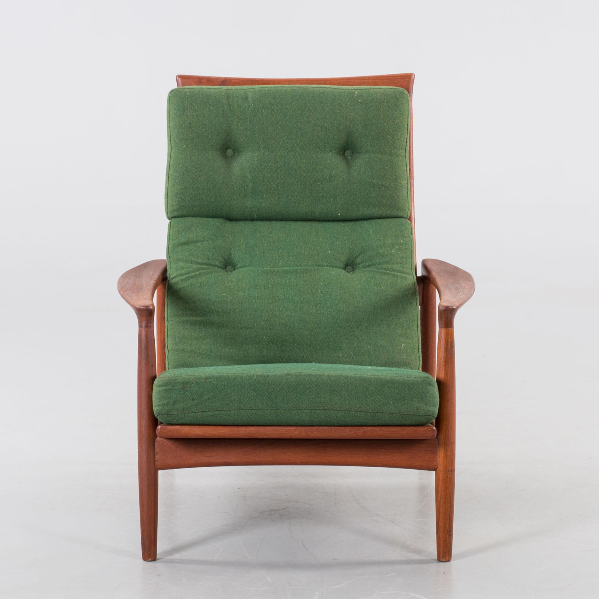 FÅTÖLJ, Folke Ohlsson, Dux, formgiven 1960.