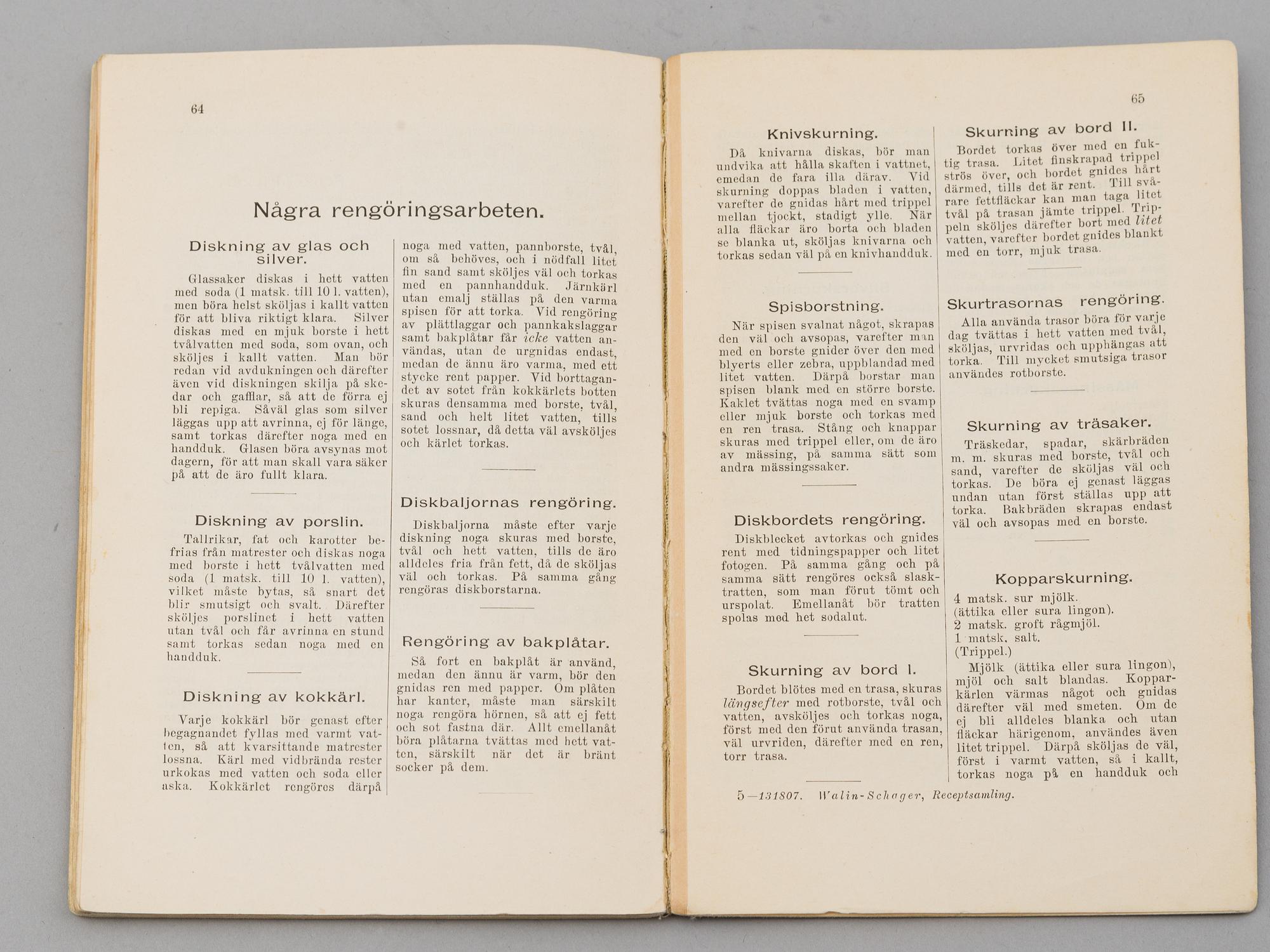 KOKBÖCKER OCH HÄFTEN, 22 volymer.