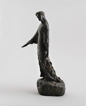 DAVID EDSTRÖM, skulptur, brons, signerad och daterad 1911.