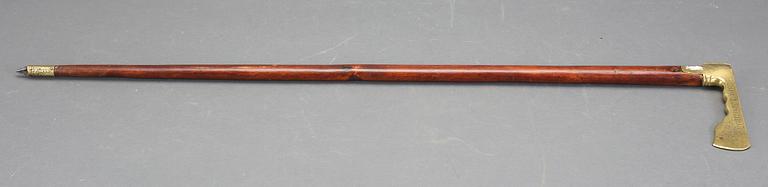BERGSMANSYXA, bär datering 1777.