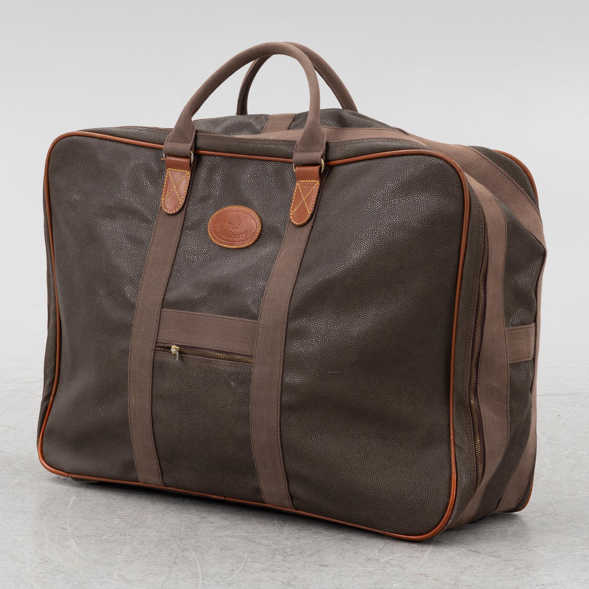 Mulberry, resväska, vintage.