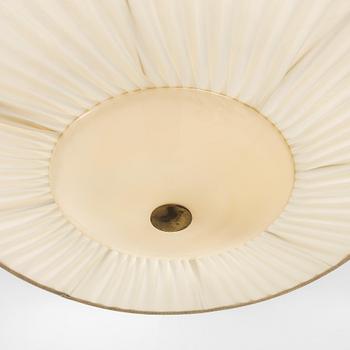 Swedish Modern, a ceiling lamp, attributed to Corona Belysningskultur, Stockholm, 1940s.
