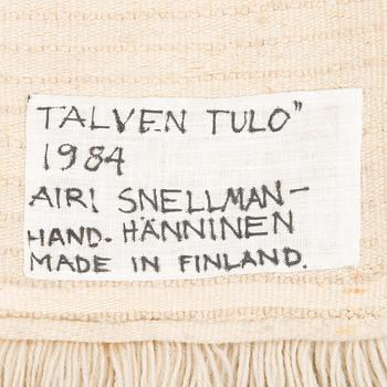 Airi Snellman-Hänninen, a rug/relief, signed Airi Snellman-Hänninen 1984.