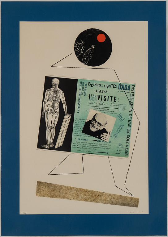 Max Ernst, offset lithograph, 1972, signed 27/99.