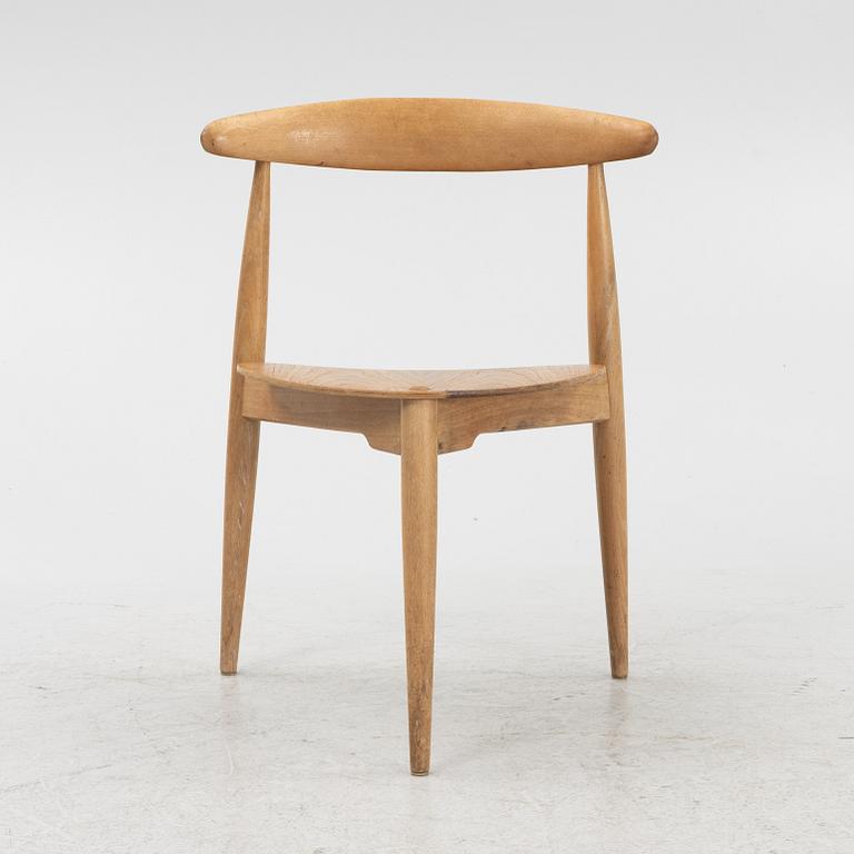 Hans J Wegner, "Hjerte-Stolen", Fritz Hansen, Danmark, 1900-talets andra hälft.