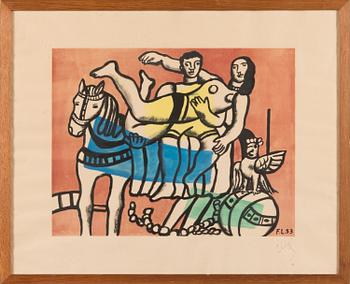 Fernand Léger, hänen mukaansa, litografia, signeerattu ja numeroitu 48/285.