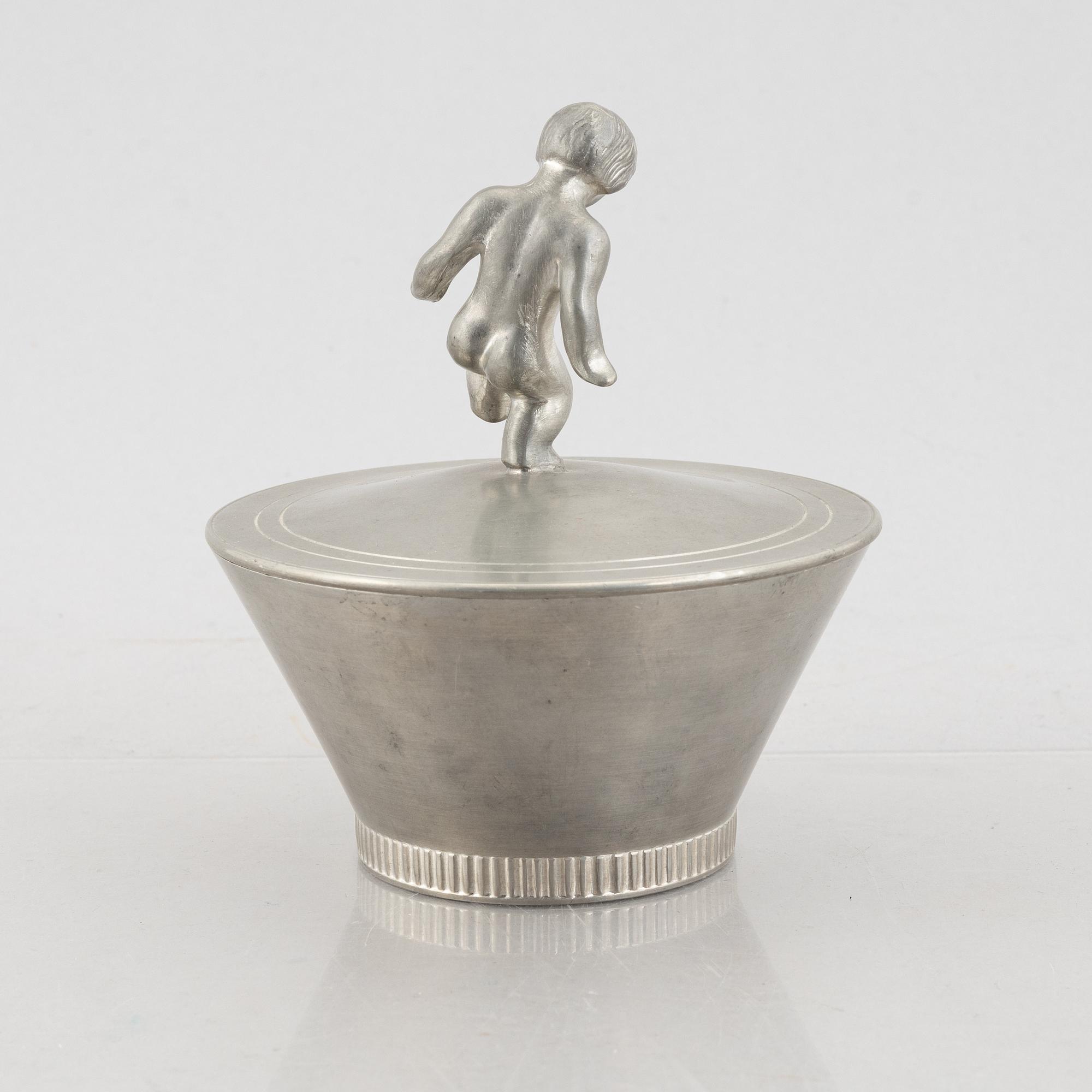 Nils Fougstedt, bonbonnière, model A801, Svenskt Tenn, Stockholm 1930.