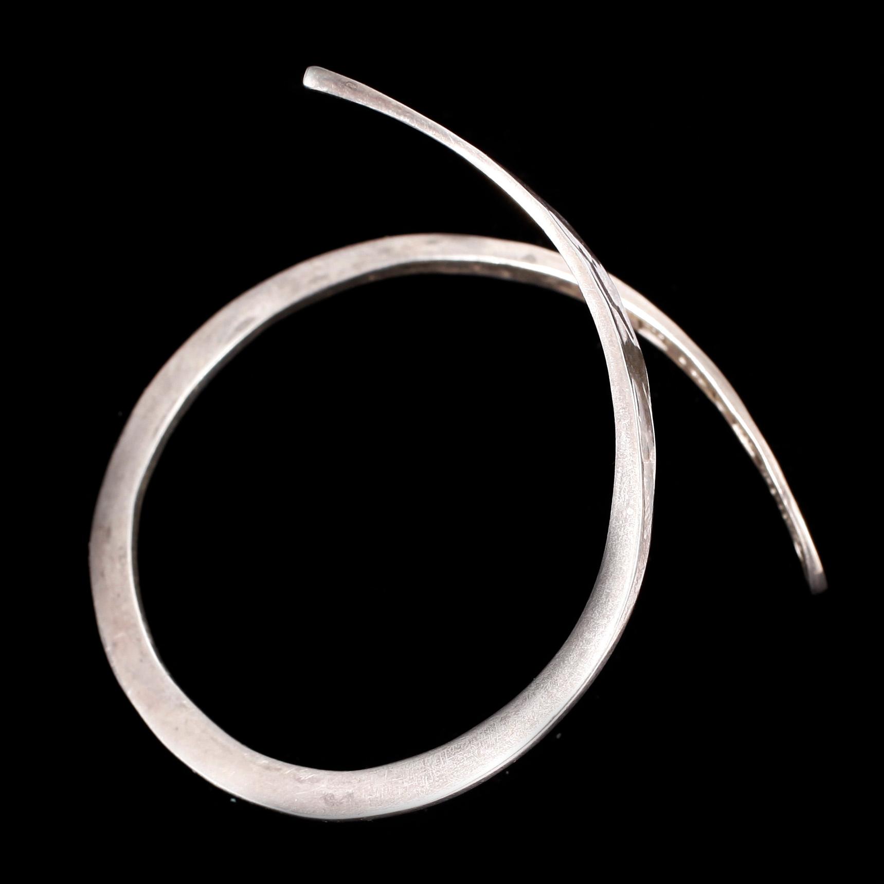 ARMBAND, silver, Rey Urban, Stockholm, 1967.