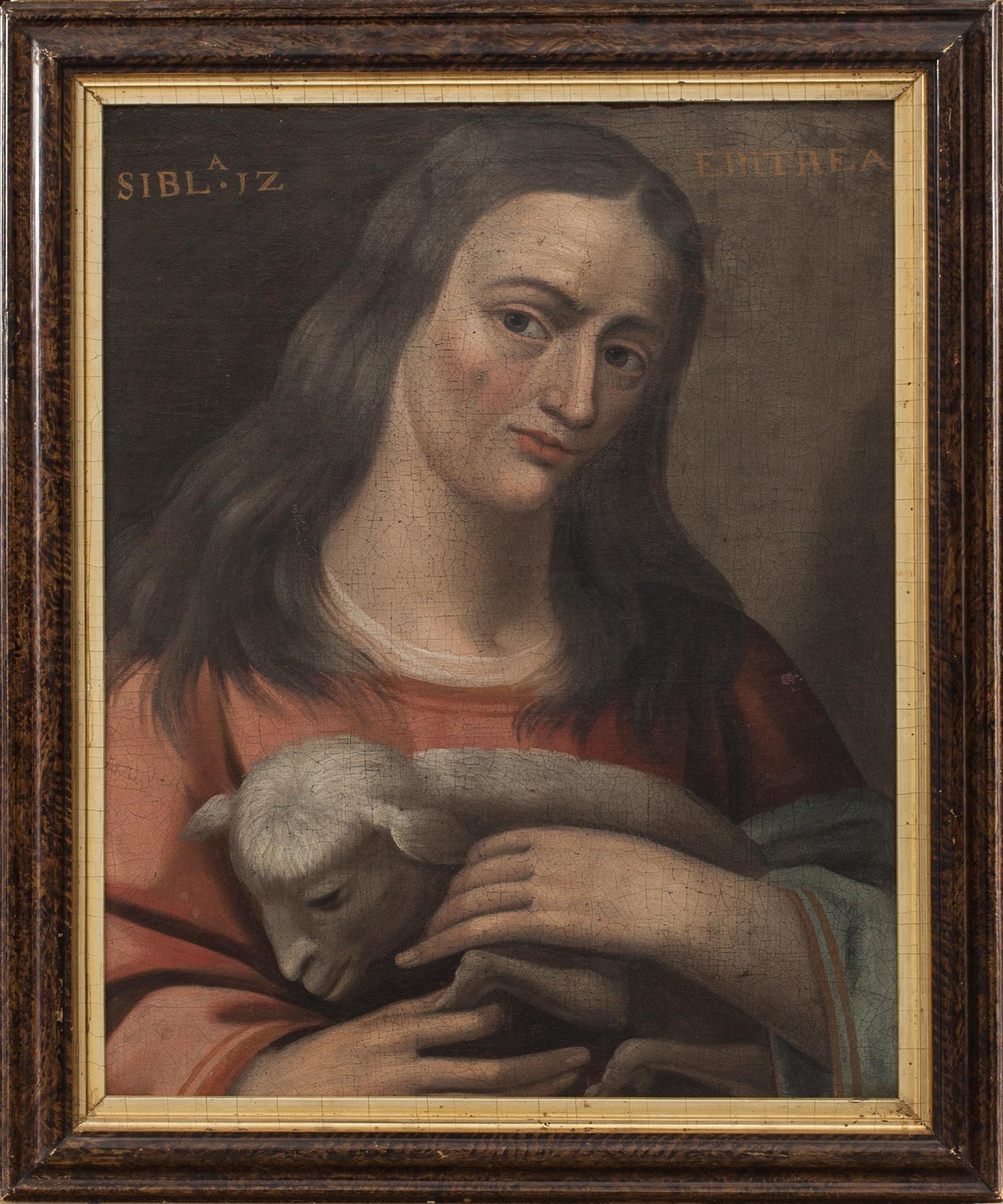 OKÄND KONSTNÄR, olja på uppfodrad duk, troligen 1700-tal.