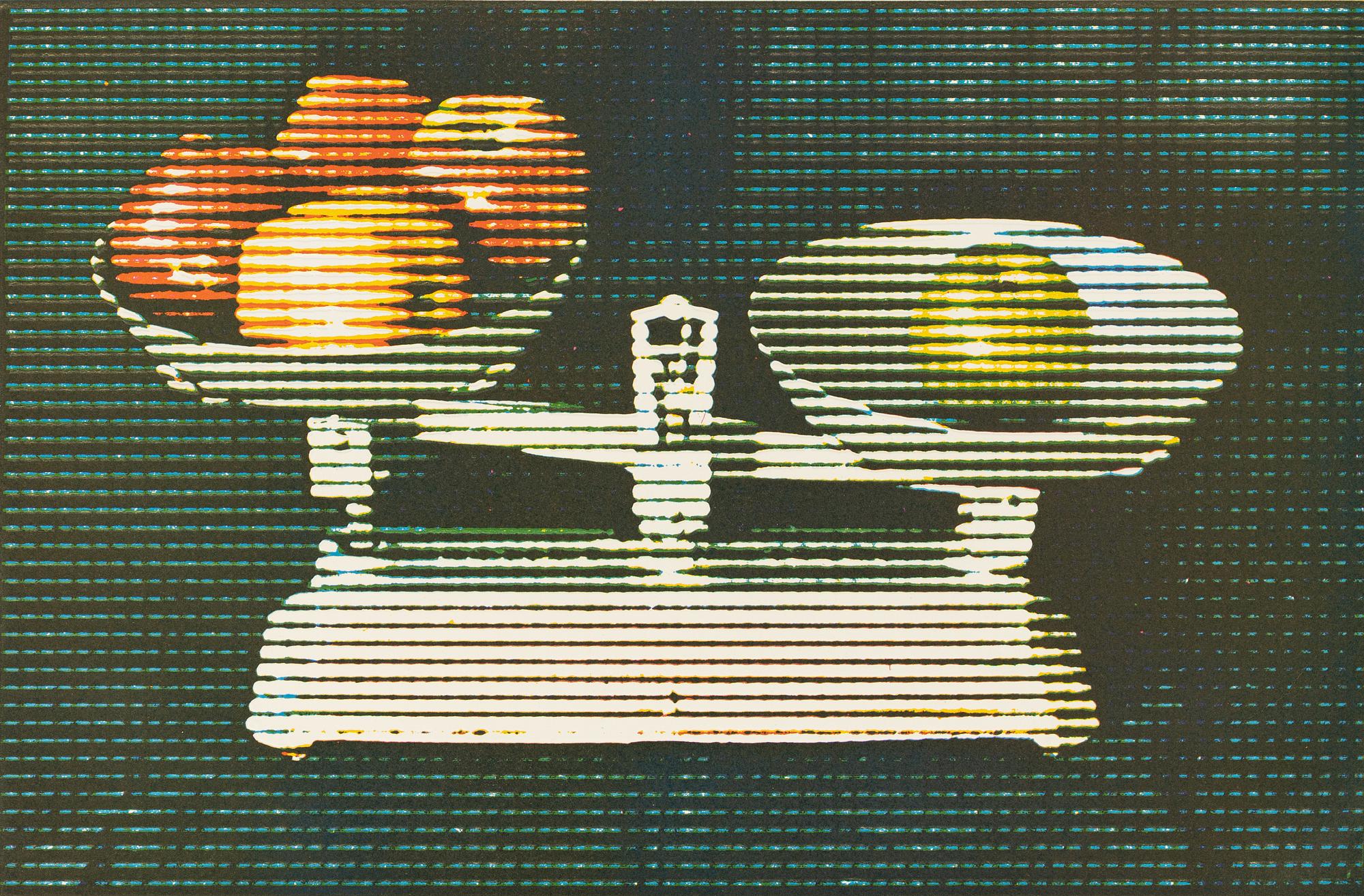 Alain Jacquet, "La Balance”.