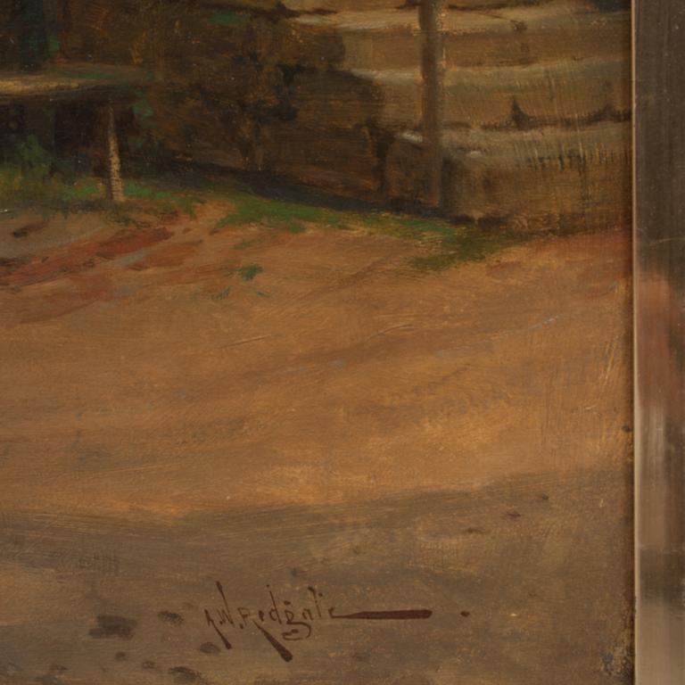 ARTHUR WILLIAM REDGATE, olja på duk, sign.