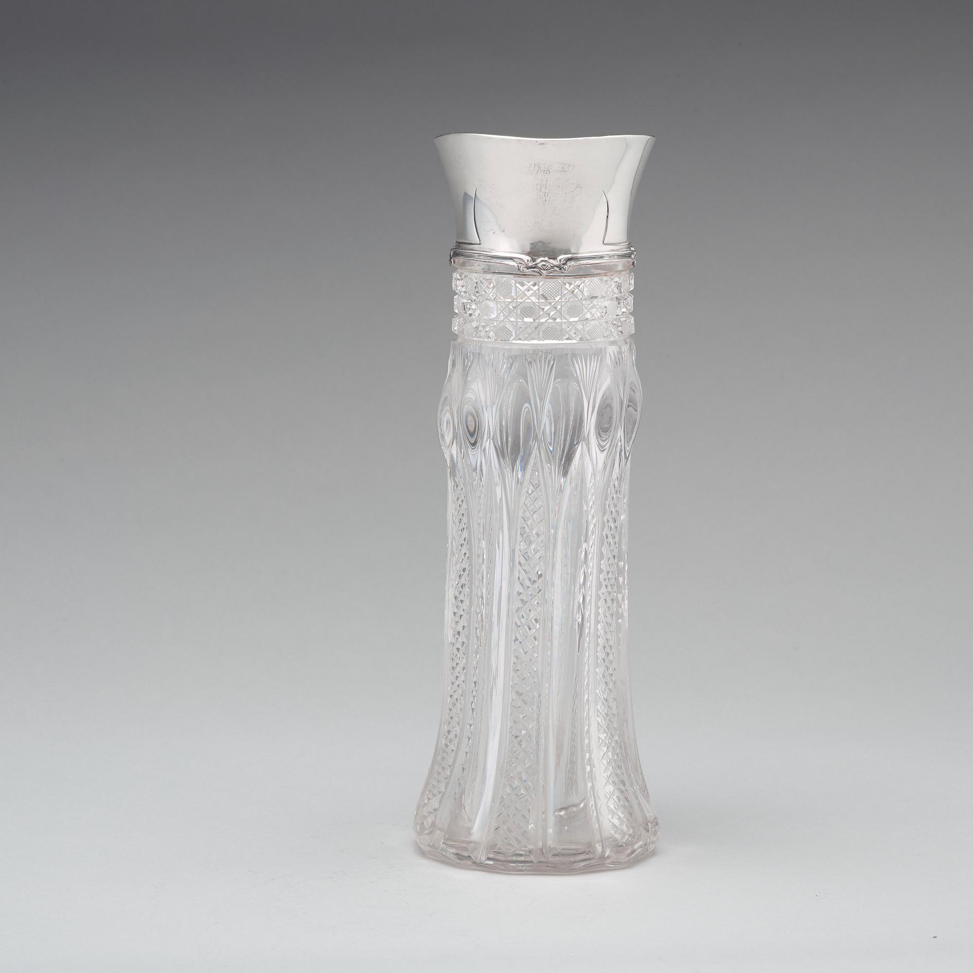 TIFFANY & CO, karaff, silver, omkring år 1900.