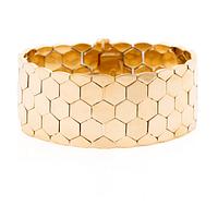 18K gold bracelet.