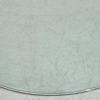 Dining table, glass, contemporary.