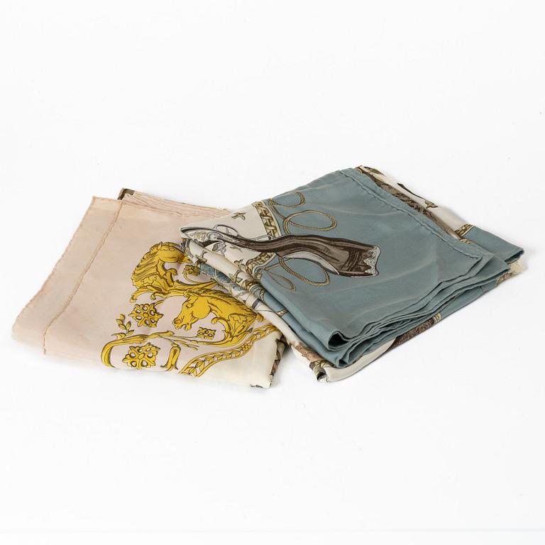 Hermès, scarves, 2 st.