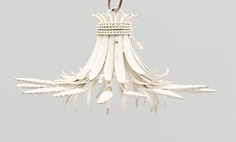 TAKLAMPA, Italien, 1900-talets andra hälft. Höjd ca 20 cm.