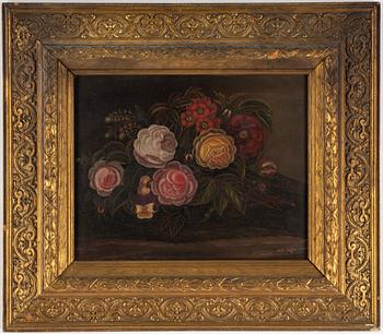 Okänd konstnär, oil on canvas, signed Carolina Molin and dated 1895.