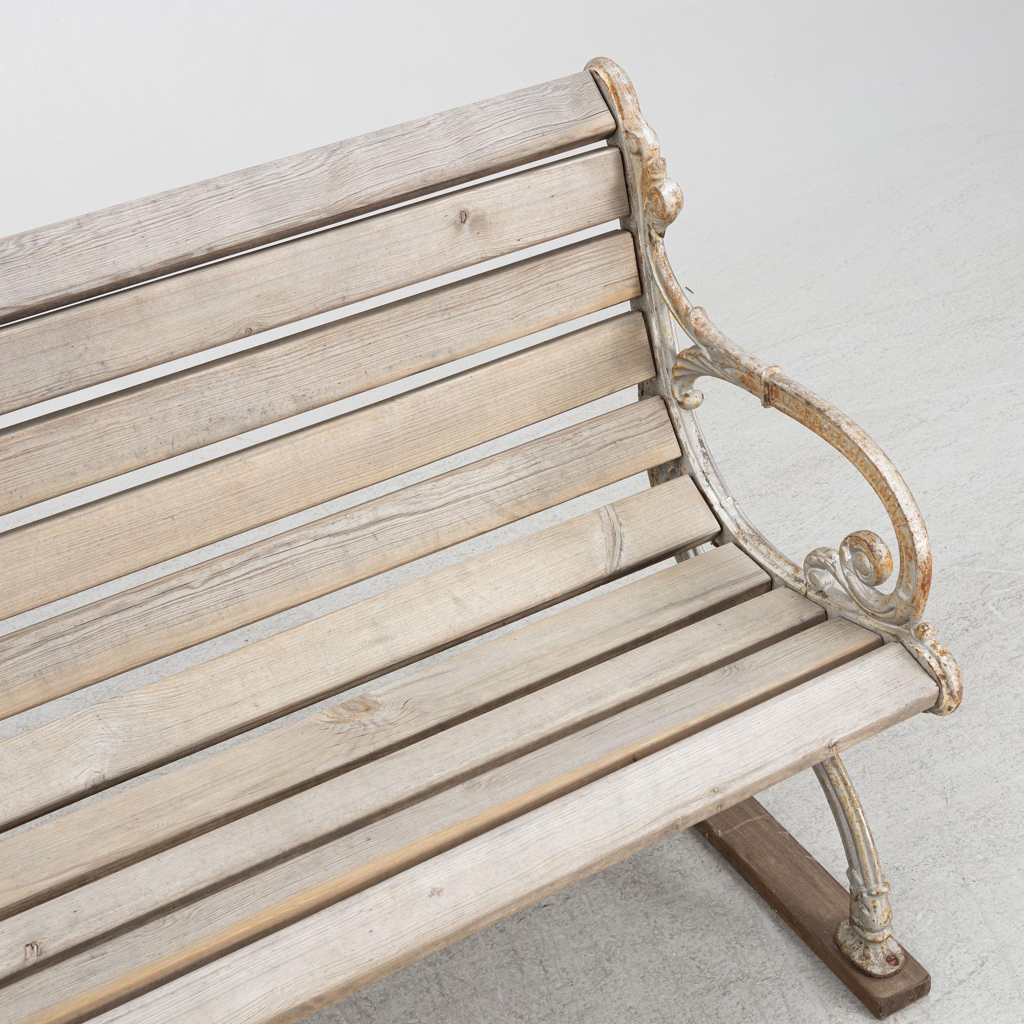 Garden sofa, Norrahammar, first half of the 20th century.