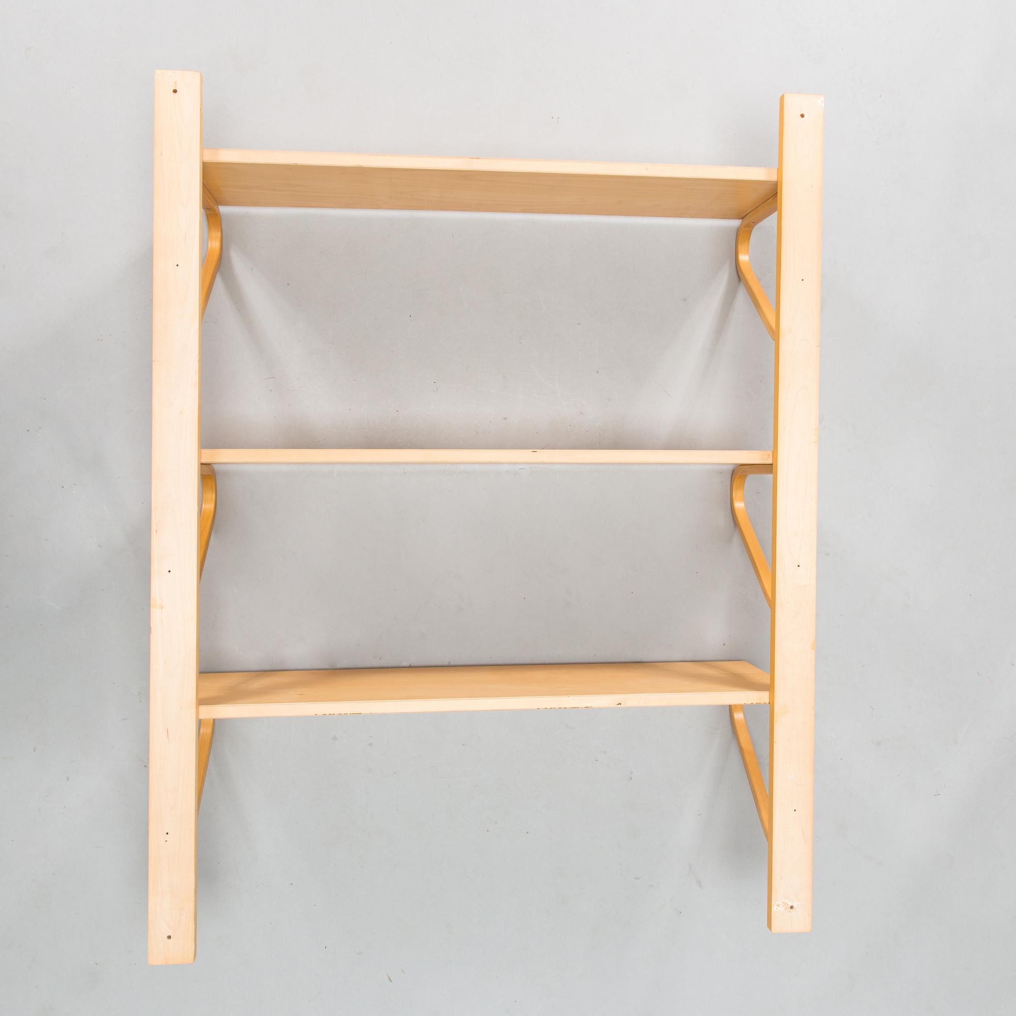 Alvar Aalto, vägghylla, 112B-3, Artek 1970-tal.