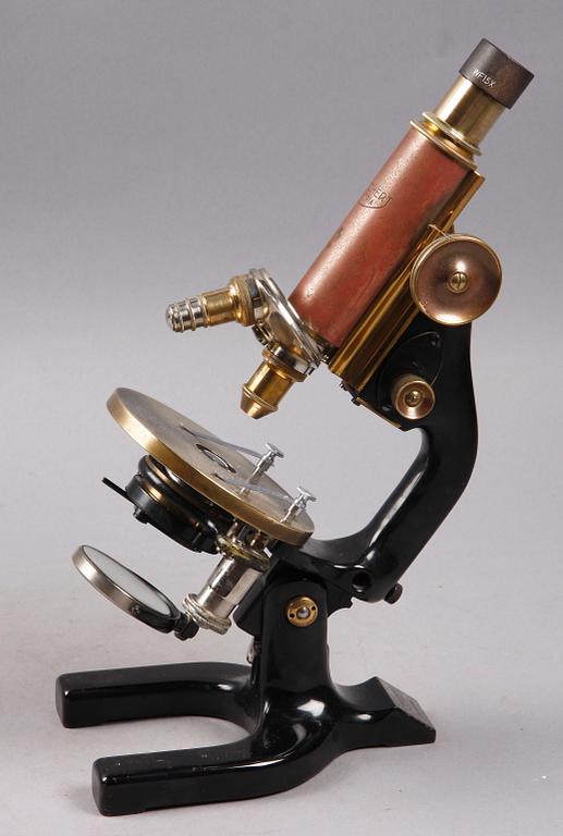 MIKROSKOP, Reichert, Wien, Österrike. Tidigt 1900-tal.