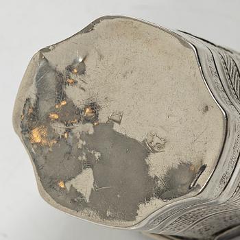 Dosor, 8 st, silver, Holland och England, mestadels 1800-tal.